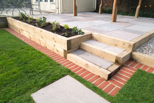 Railway Garden Sleepers